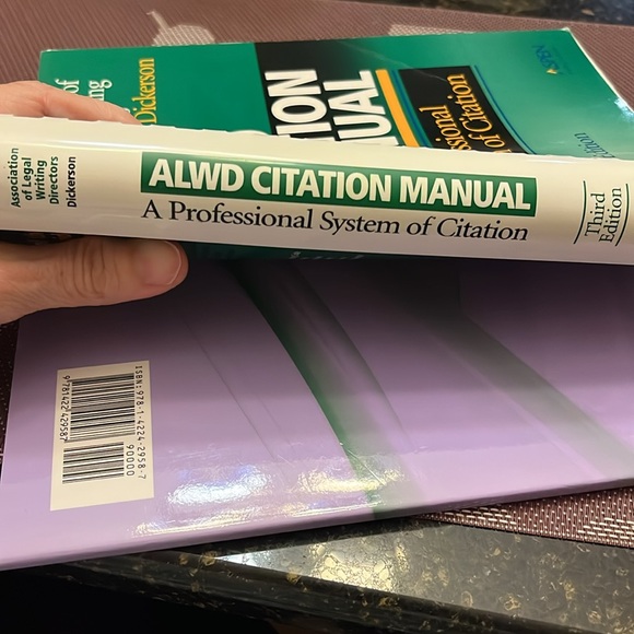 ALWD Citation Manual Third Edition - Picture 14 of 14